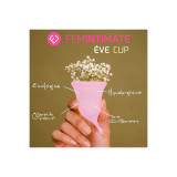 FEMINTIMATE - EVE NEW SILICONE MENSTRUAL CUP - SIZE M | Vybes.it