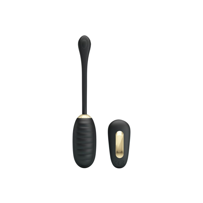 Pretty Love - Doreen Huevo Vibrador De Lujo Recargable Negro