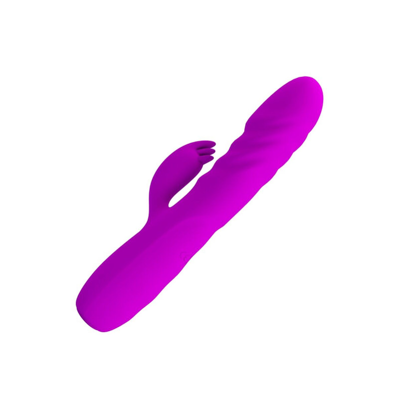 Pretty Love - Melanie Vibrador Conejo Recargable Morado | Vybes.it