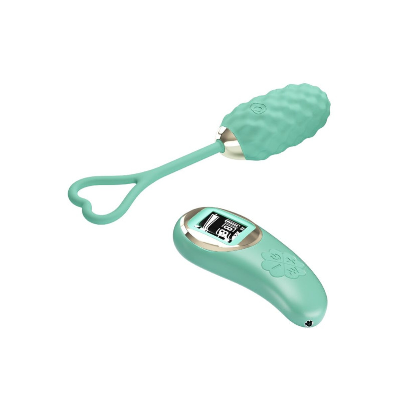 Pretty Love - Vivian Huevo Vibrador Control Remoto Verde | Vybes.it