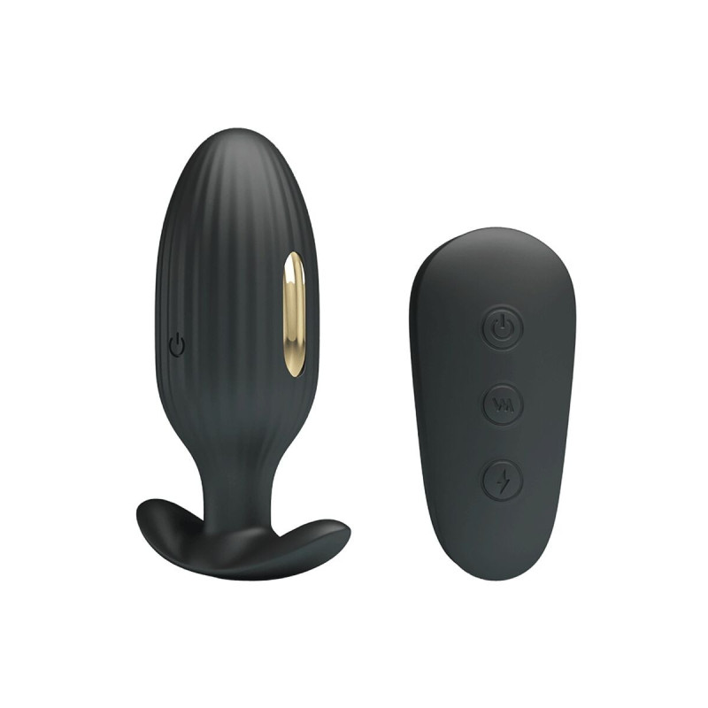 Pretty Love - Kelly Plug Anal Vibrador Recargable Negro | Vybes.it