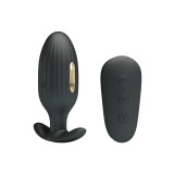 Pretty Love - Kelly Plug Anal Vibrador Recargable Negro | Vybes.it