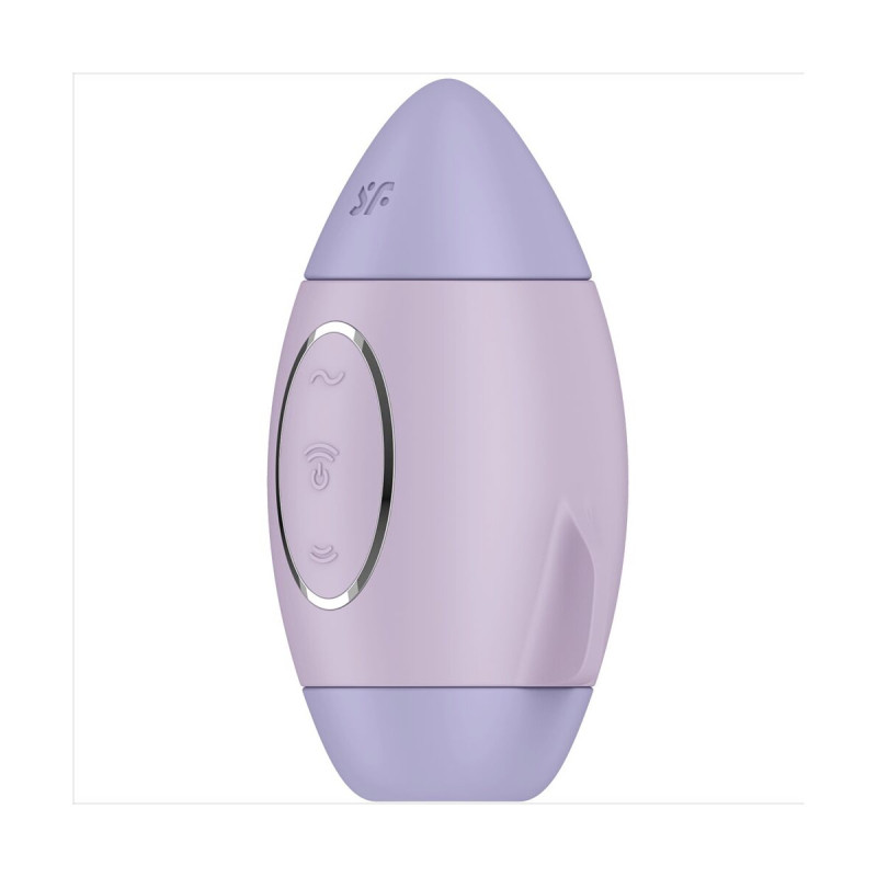 Satisfyer - Mission Control Lila Vibrador Pequeño De Doble Impulso
