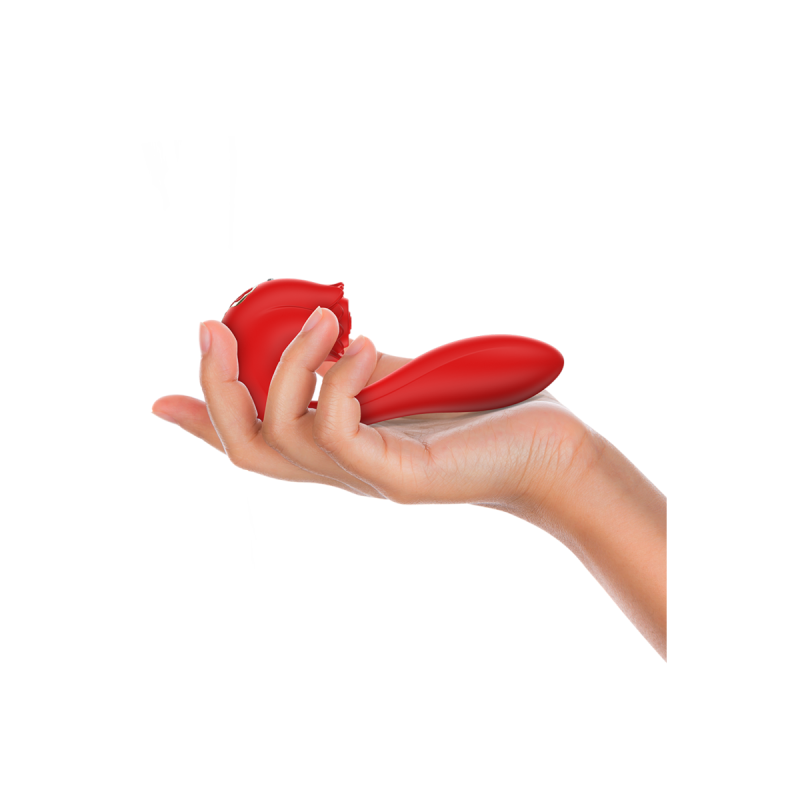 Mia - Selena Estimulador Vibrating + Tapping Rojo | Vybes.it