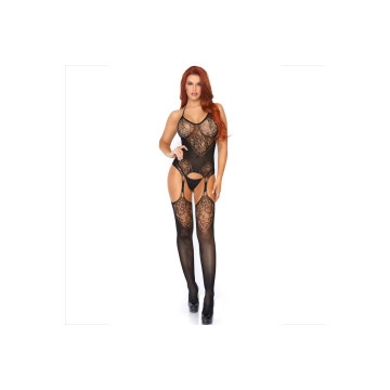 LEG AVENUE - BODYSTOCKING DENTELLE - LEG AVENUE BODYSTOCKINGS - Ensem…