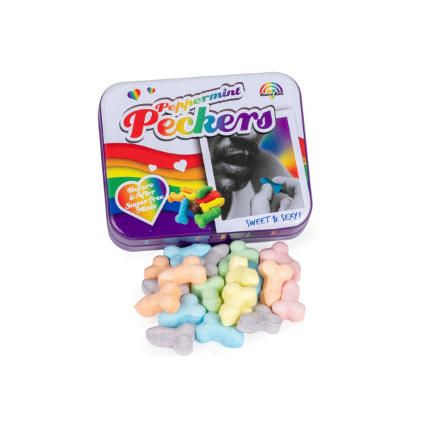 SPENCER & FLEETWOOD - PECKERS CARAMELOS ARCOIRIS DE MENTA