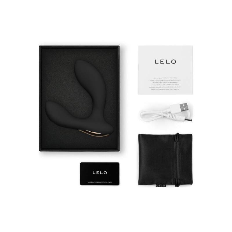 Lelo - Hugo 2 Black Prostate Massager | Vybes.it