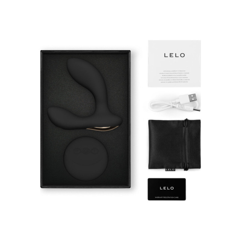 Lelo - Hugo 2 Masajeador De Prostata Control Remoto Negro | Vybes.it