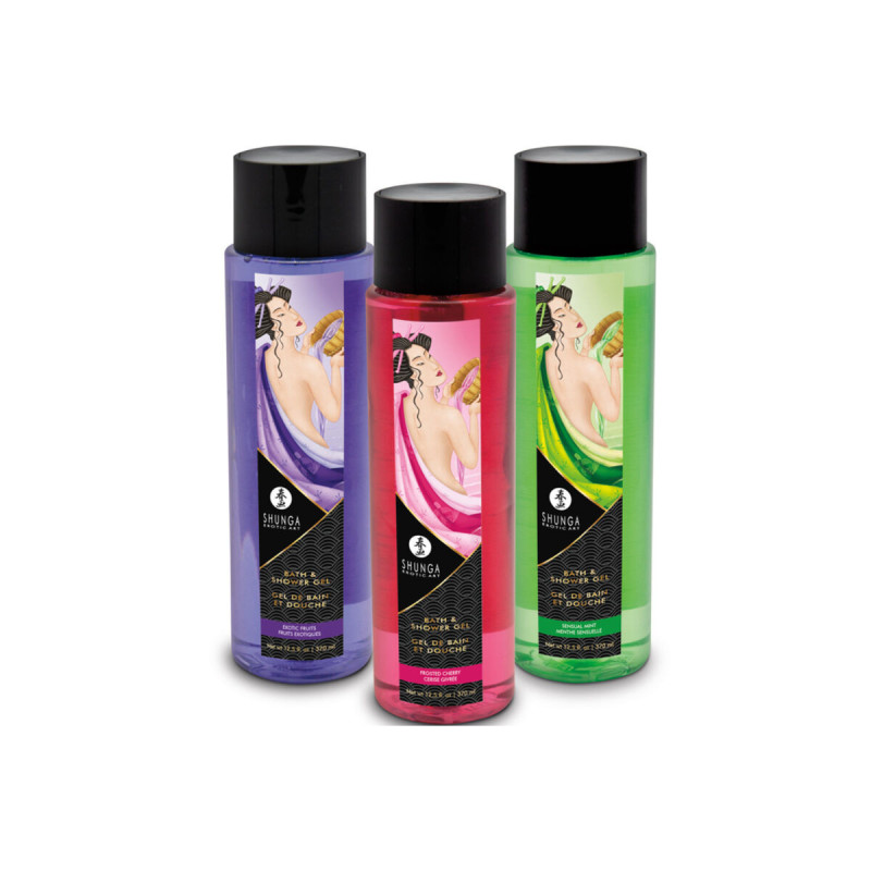 SHUNGA - BADE & DUSCHGEL FROSTED CHERRY 370 ML - SHUNGA BATH EXPERIEN…