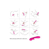 Armony - Romance Vibrador Con Estimulador Fucsia | Vybes.it
