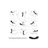 Armony - Dildo Vibrador Punto G Silicona Negro | Vybes.it