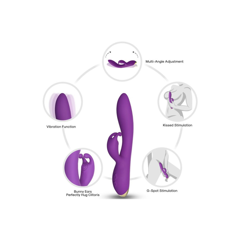 Armony - Bonnie Vibrador Rabbit Violeta | Vybes.it