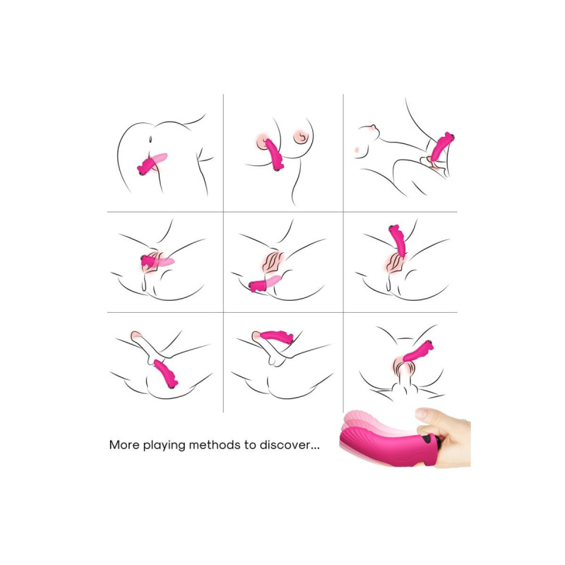 Armony - Aurora Vibrador Dedal Fucsia | Vybes.it