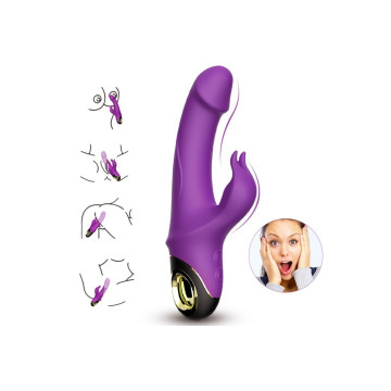 Armony - Meteror Dildo Vibrador Rabbit Violeta | Vybes.it