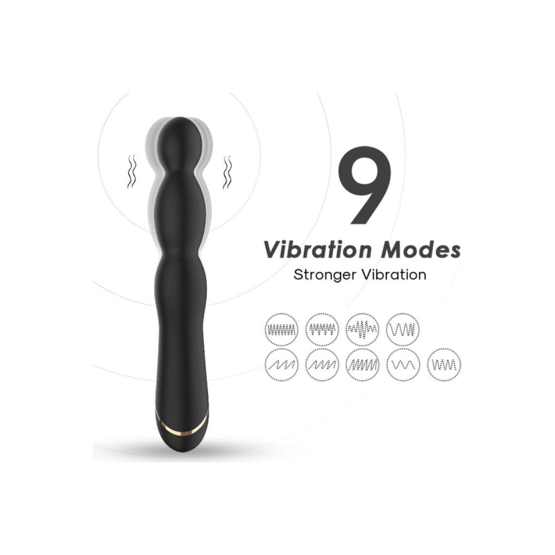 Armony - Bambu Vibrador Ajustable Negro | Vybes.it