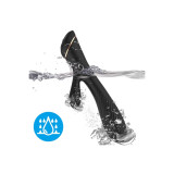 Armony - Vibrador Rabbit Silicona Negro | Vybes.it