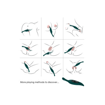 Armony - Stimulator & Vibrator Blattgrün | Vybes.it