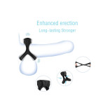 Armony - Anillo Vibrador & Multiposición Negro | Vybes.it