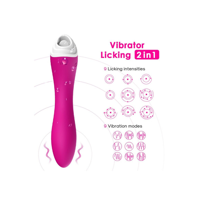Armony - Fairyland Estimulador Con Lengua Clitoris & Vibrador