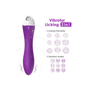 Armony - Fairyland Estimulador Con Lengua Clitoris & Vibrador