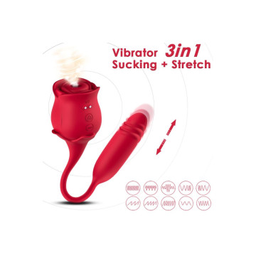 Armony - Roseknigth Succionador Clítoris & Vibrador Rojo | Vybes.it