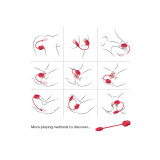 Armony - Stimolatore E Vibratore Rosa 2 In 1 Con Aspirazione E Coda
