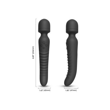 Armony - Mission Massager & Vibrator Wärmeeffekt Schwarz | Vybes.it