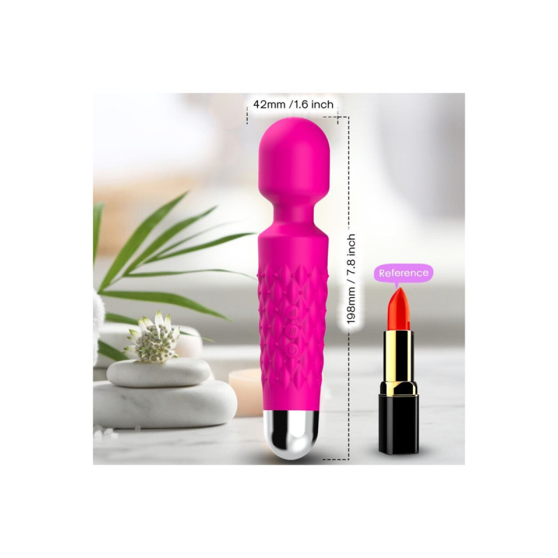 Armony - Masseur & Vibrateur Postman Tête Super Flexible Fuchsia |