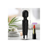 Armony - Masseur Et Vibrateur Postman Tête Super Flexible Noir |