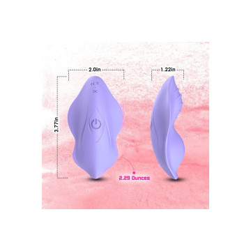 Armony - Whisper Tragbares Höschen, Vibrator, Fernbedienung, Lila |