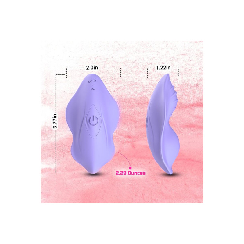 Armony - Whisper Panties Vibrador Control Remoto Violeta | Vybes.it