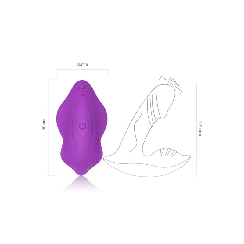 Armony - Sifflet Vibrateur Introduction Télécommande Violet |