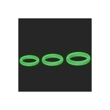 ARMONY - ANELLO TRIPLO IN SILICONE LUMINOSO - ARMONY FOR HIM - Cockri…