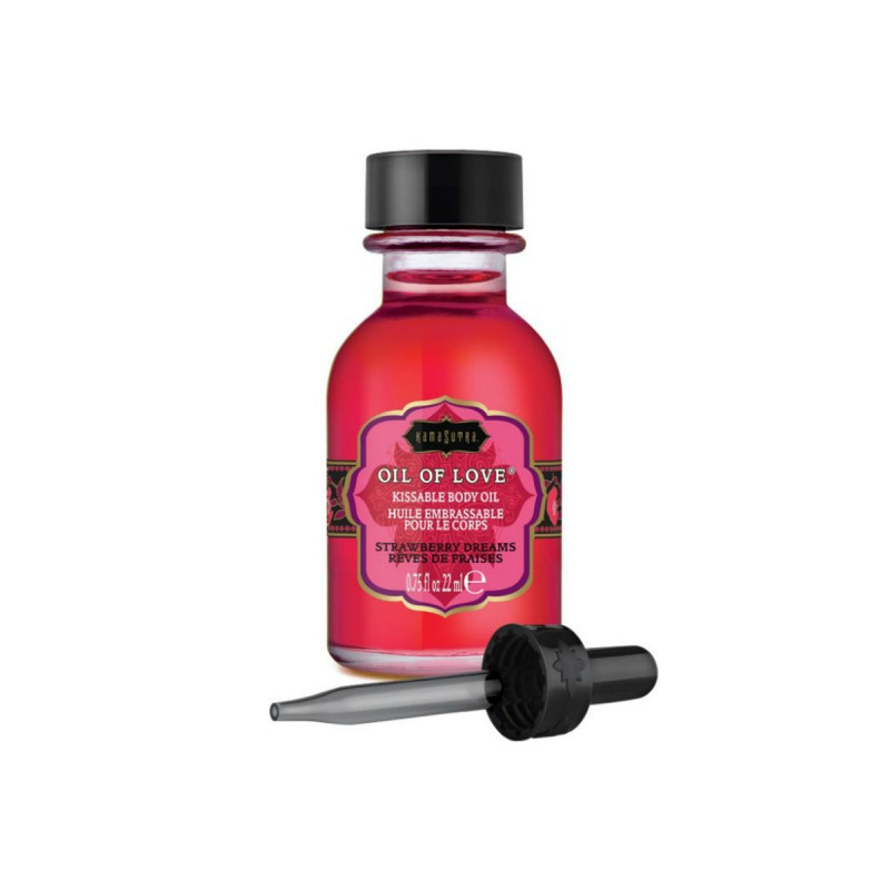 KAMASUTRA - SPEISEÖL - ERDBEER 22 ML - KAMASUTRA COSMETICS - Aromatis…