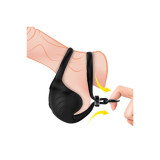 Armony - Anneau Vibrateur Manta Scrotum Télécommande Noir | Vybes.it