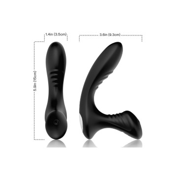 Armony - Storm Vibrateur Anal Prostate & Plug Télécommande Noir |