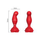 Armony - Vibrateur Rose & Plug Anal Télécommande Rouge | Vybes.it