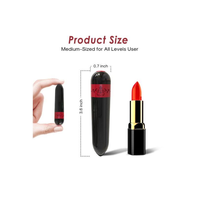 Armony - Rocket Bala Vibradora Control Remoto Negro | Vybes.it