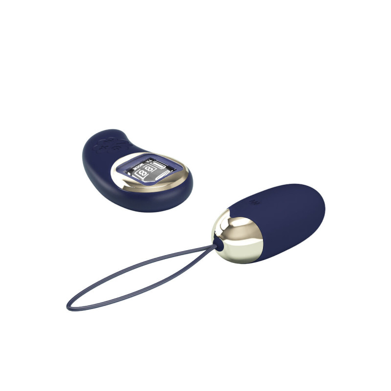 Pretty Love - Mina Huevo Vibrador Control Remoto Azul | Vybes.it
