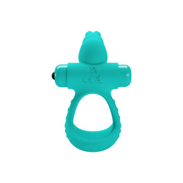 Pretty Love - Figgy Anillo Vibrador Rabbit Verde | Vybes.it