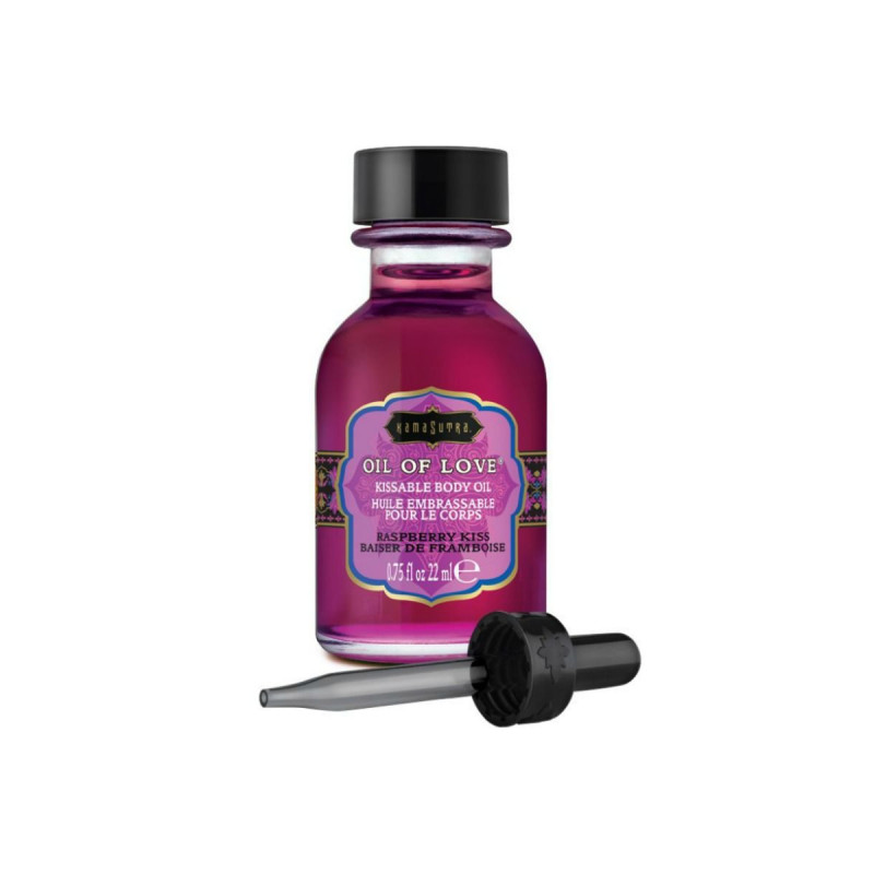 KAMASUTRA - HUILE COMESTIBLE FRAMBOISE 22 ML - KAMASUTRA COSMETICS -…