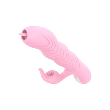 ARMONY - MARCIA-VIBRATOR & STOßENDER DOPPELZUNGE-WRMEEFFEKT ROSA - AR…