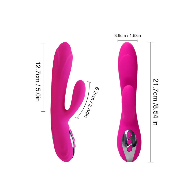 ARMONY - FLEXIBLER VIBRATOR & STIMULATOR MIT FUCHSIA-WRMEEFFEKT - ARM…
