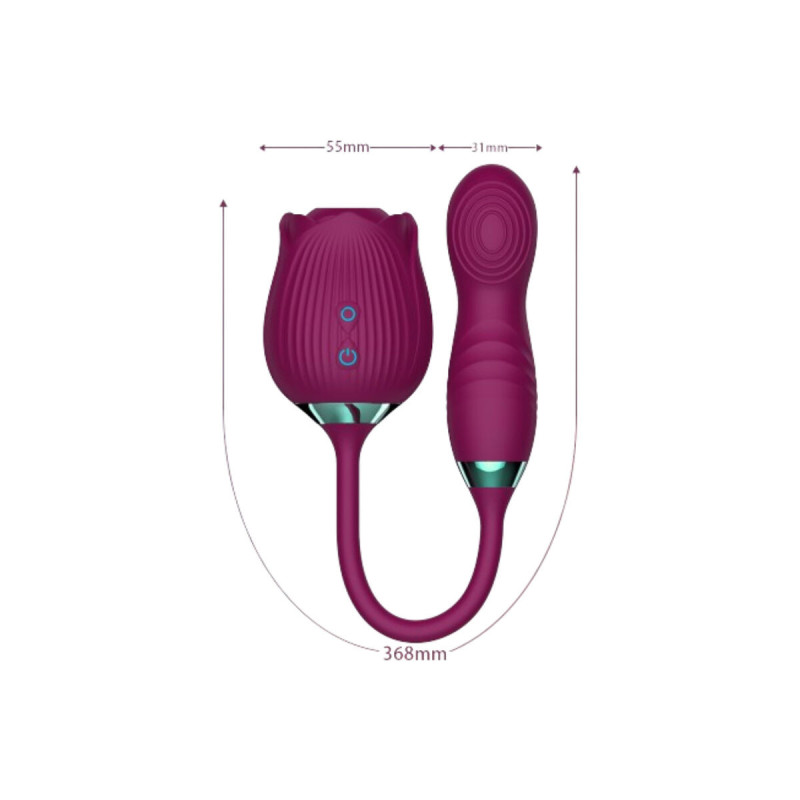 ARMONY - DELIGHT FLOWER SUCTION & BUMPING VIOLET - ARMONY STIMULATORS…