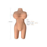 ARMONY - REALISTIC FEMALE TORSO MODEL 6 - ARMONY FOR HIM - Dolls Real…