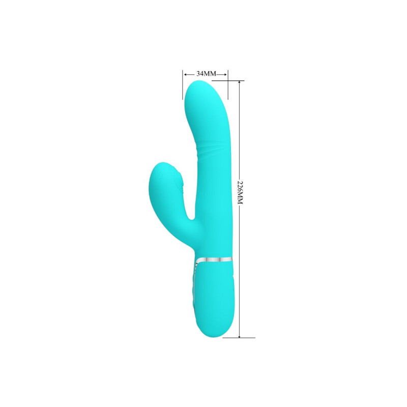Pretty Love - Multifunktions - G - Spot - Vibrator Aqua Grün |