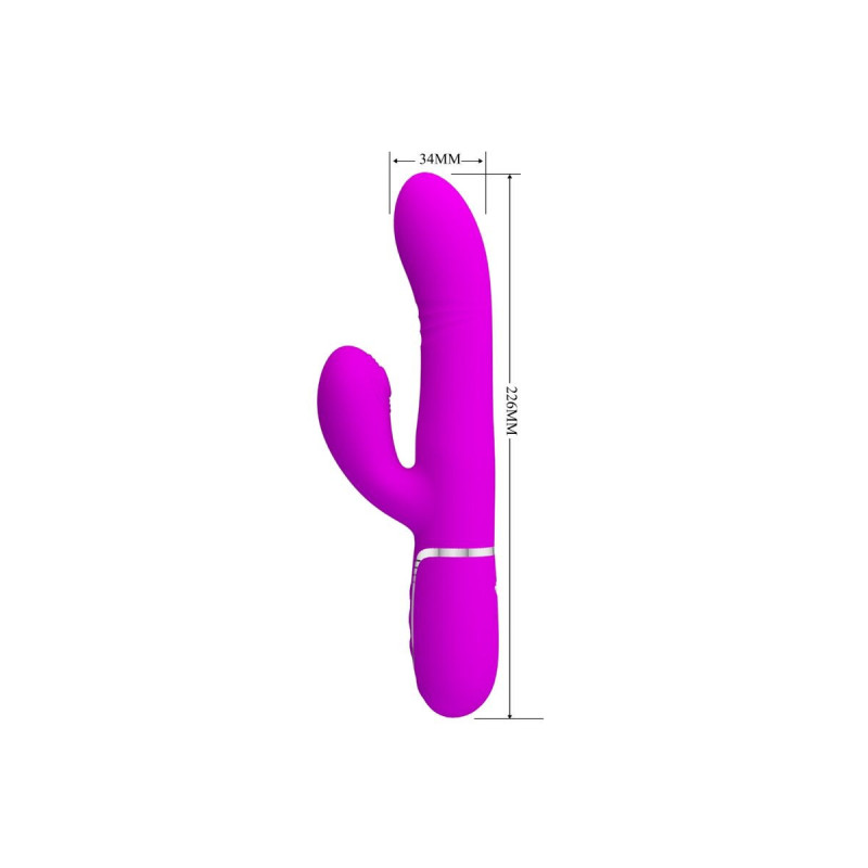 Pretty Love - Vibrador Punto G Multifunción Fucsia | Vybes.it