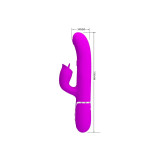 Pretty Love - Vibrador Rabbit Con Licking Fucsia | Vybes.it