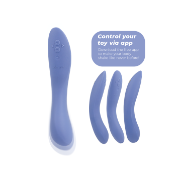 We - Vibe - Rave 2 Vibrador Punto G Azul | Vybes.it