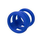 CALEXOTICS - ADMIRAL TRIPLE COCK CAGE BLUE - Cockrings without vibrat…